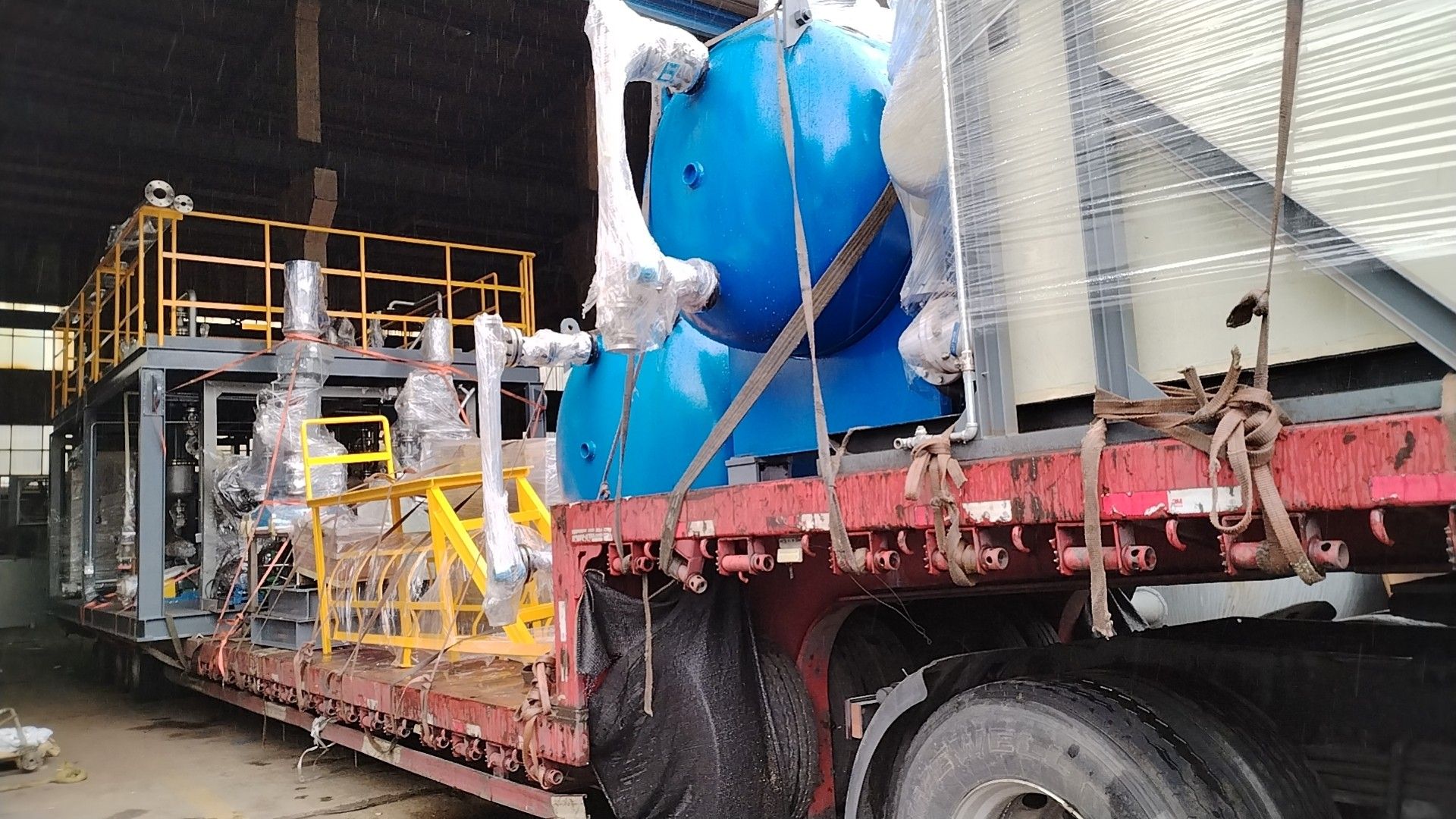 现场检验、安装发货